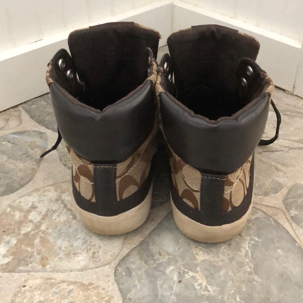 Coach Hi-Top Sneakers - Picture 6 of 7